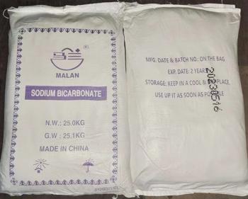 MANUFACTURING AND EXPORT SODA ASH LIGHT 99.2% MIN.