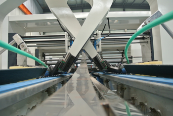 huge corrugated box making machine, the biggest si