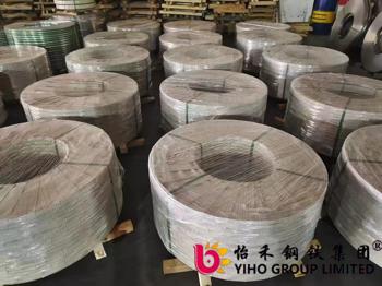 🏭✨ YIHO Group — 不锈钢钢带装柜发货！ / Stainless Steel Stri
